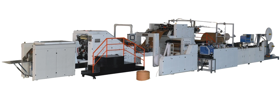 Automatic Paper Bag Machine with Handles Inline