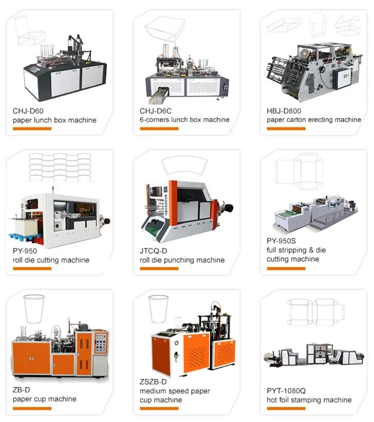 Automatic High Speed Paper Cup Machine for Paper Cup, Paper Bowl, Drinking Cup, Coffee Cup and Tea Cup Forming machine
