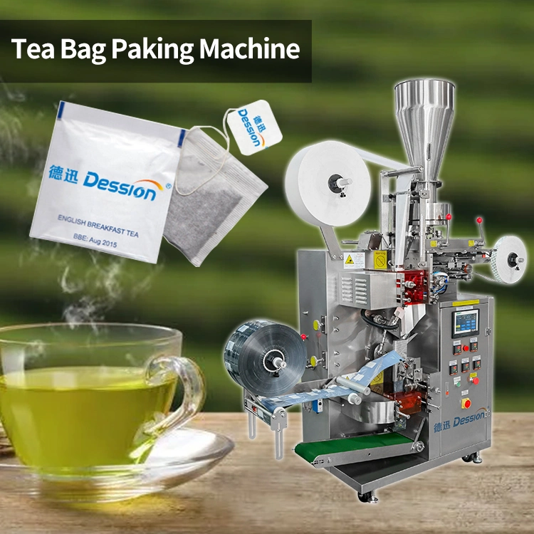 Full Automatic Tea Bag Making Packing Machine for DIP Tea Bag Drip Coffee Bag Packing Machine Nylon Pyramid Tea Bag Triangle Tea Bag Packing Machine