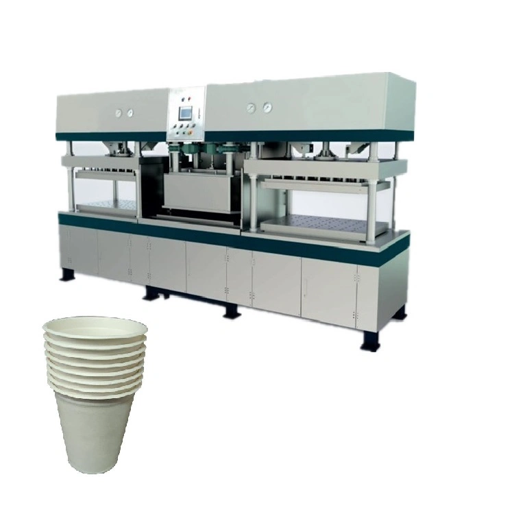 Rice Straw Sugarcane Bagasse Pulp Disposable Paper Cup Making Forming Machine Price