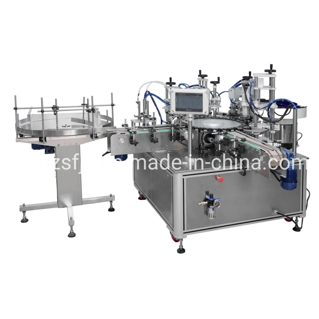 Automatic Stand Pouch Filling Capping Machine/Liquid Filling Machine Plastic Bag Pouch Filling Packing Machine Yogurt Cup Forming Filling Sealing Machine