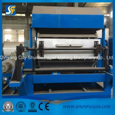 Semi-Automatic Capacity 2000-4000piece Paper Egg Fruit Plate Tray Forming Making Machine