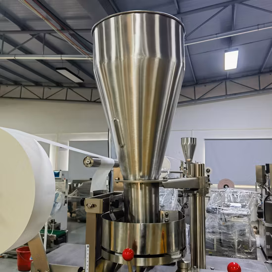 Full Automatic Tea Bag Making Packing Machine for DIP Tea Bag Drip Coffee Bag Packing Machine Nylon Pyramid Tea Bag Triangle Tea Bag Packing Machine