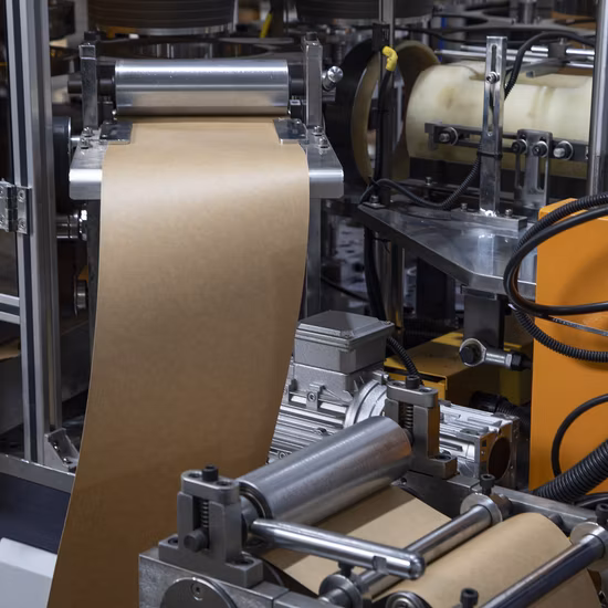 Automatic Single Double Coated Disposable Paper Bowl Making Forming Machinery