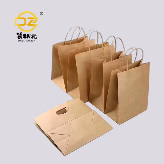 Roll Fed Paper Bag with Online Twisted & Flat Handle Machine