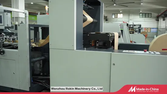 Rokin Brand Making Paper Bag Making Machine Paper