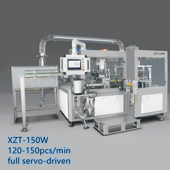 Eco Friendly Snack Instant Fried Noodles Disposable Paper Bowl/ Food Container Forming Making Machine Price for Hot Soup Salad Bowl Producing Machinery